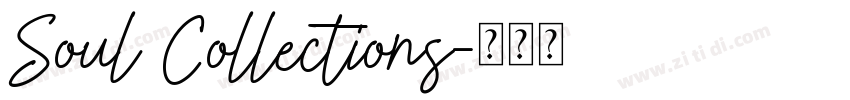 Soul Collections字体转换